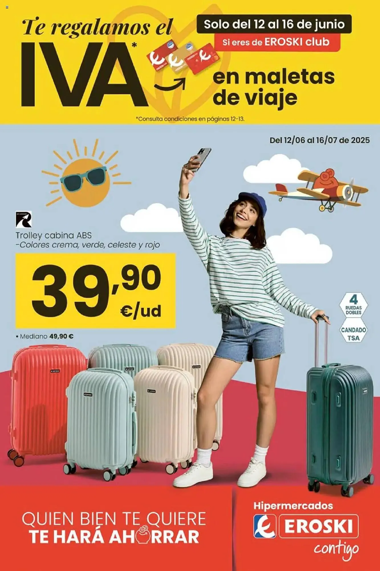 Catálogo de Folleto Eroski 12 de junio al 16 de julio 2025 - Página 1