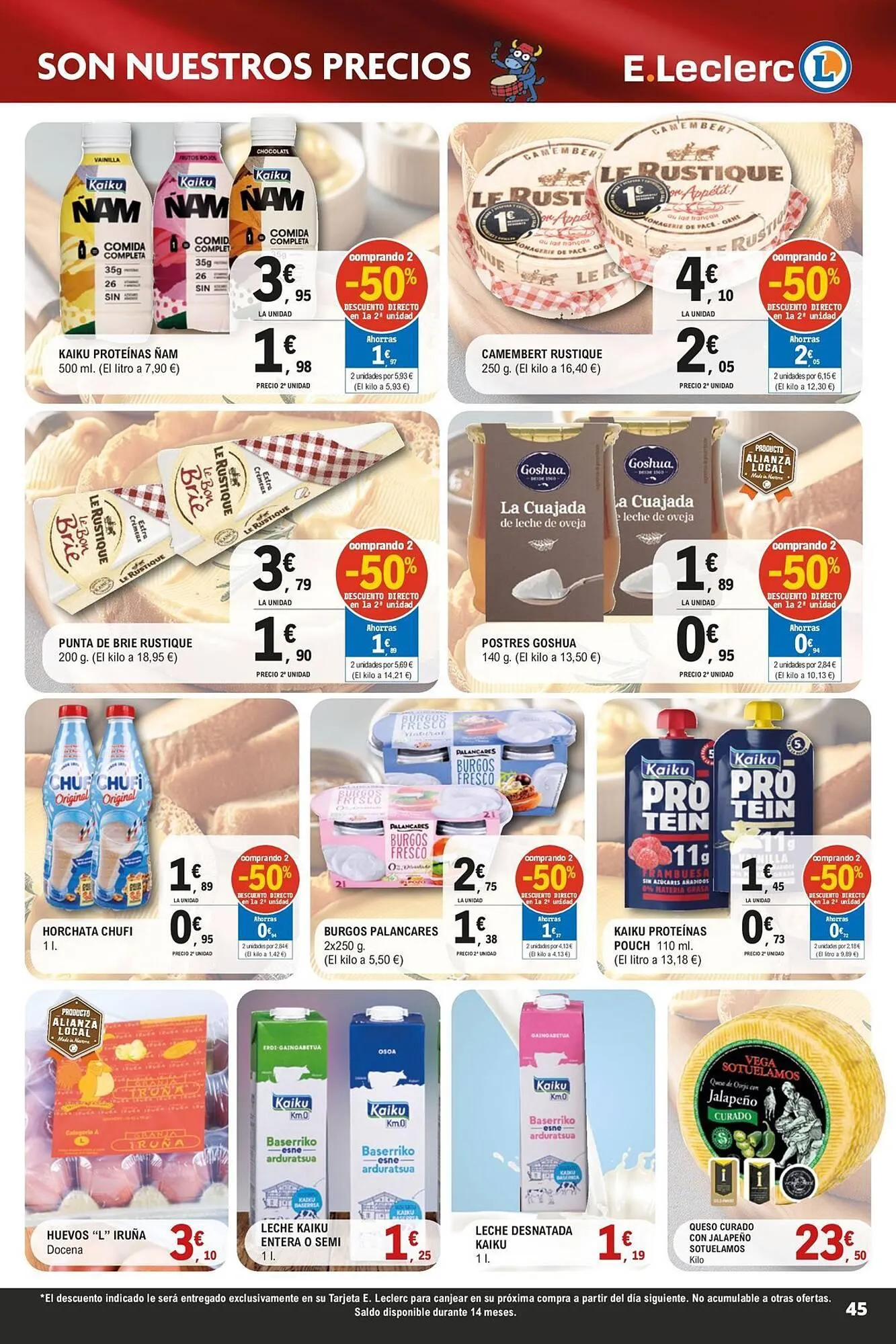 Catálogo de Folleto E.Leclerc 18 de junio al 12 de julio 2025 - Página 45