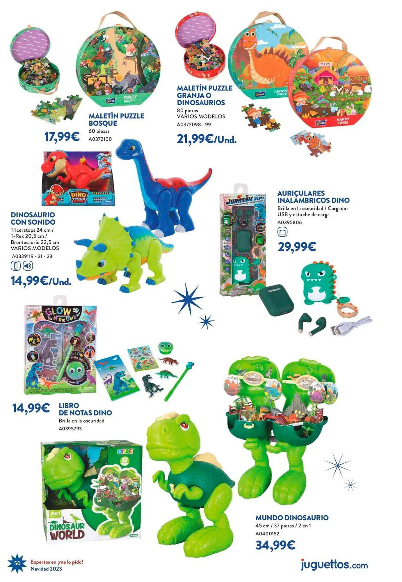 Catálogo de Folleto Juguettos 6 de noviembre al 24 de diciembre 2023 - Página 50