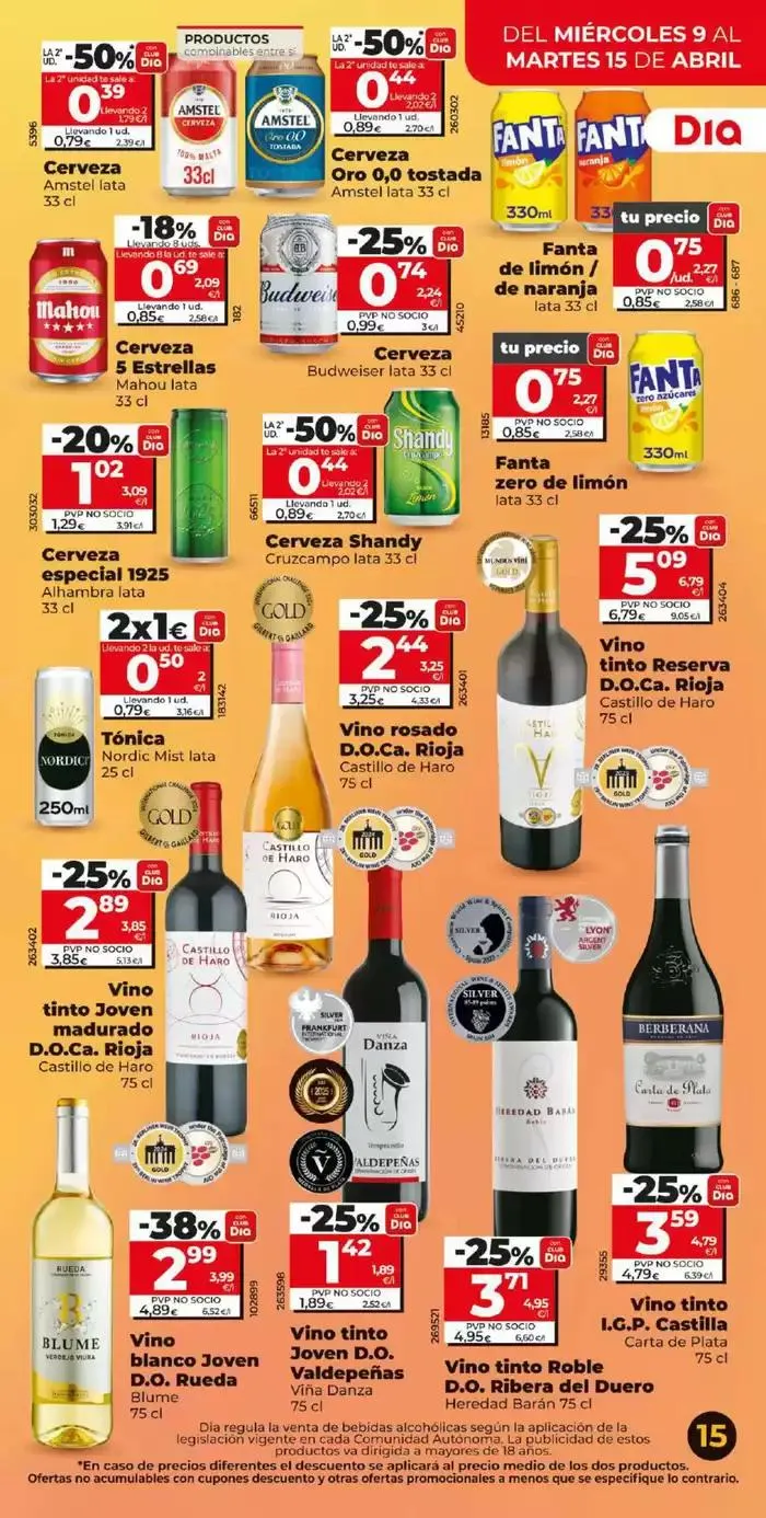 Catálogo de Nueva calidad Dia del 09/04 al 15/04 9 de abril al 15 de abril 2025 - Página 15