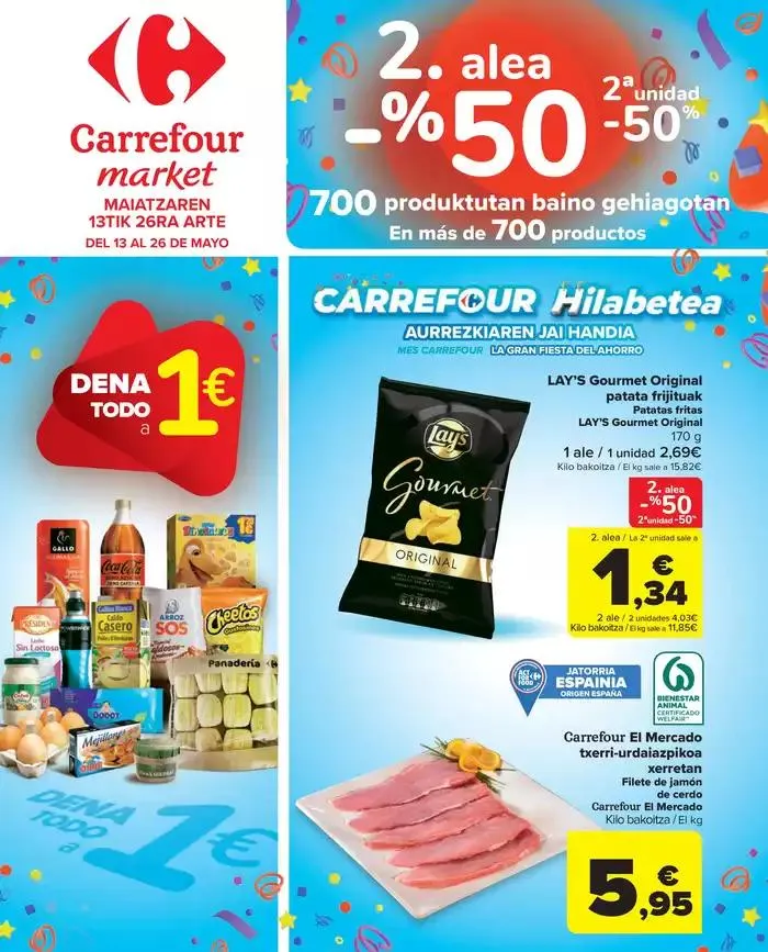 2a unitat -50% en més de 700productos - 1