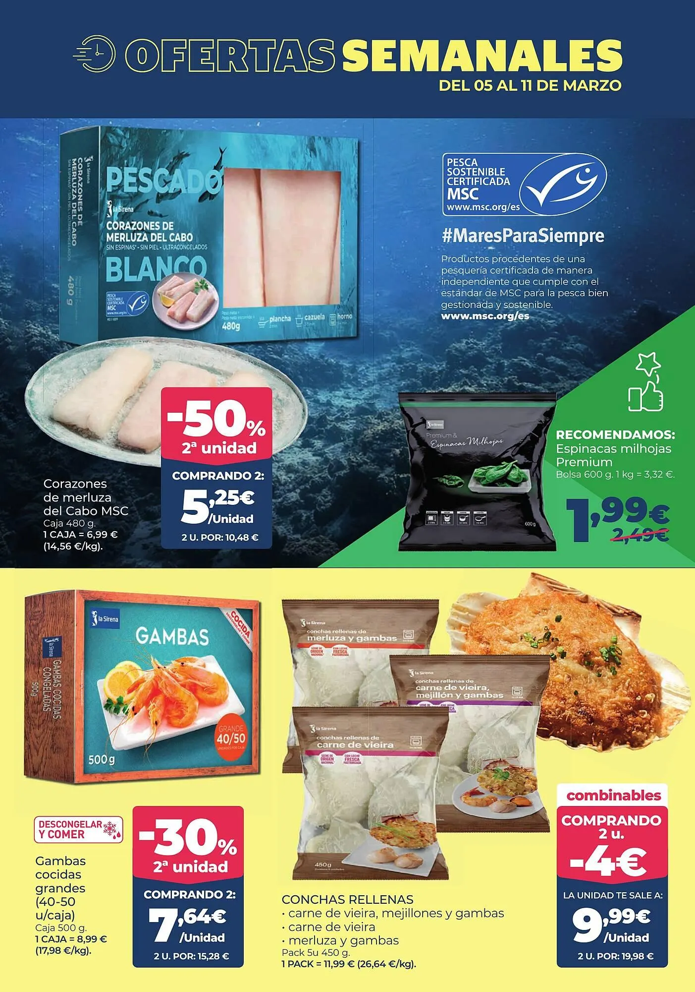 Catálogo de Catálogo La Sirena 26 de febrero al 11 de marzo 2026 - Página 3