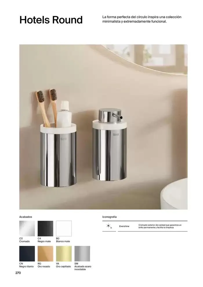 Catálogo de Colecciones de Baño, Muebles y Accesorios 9 de enero al 31 de diciembre 2025 - Página 272