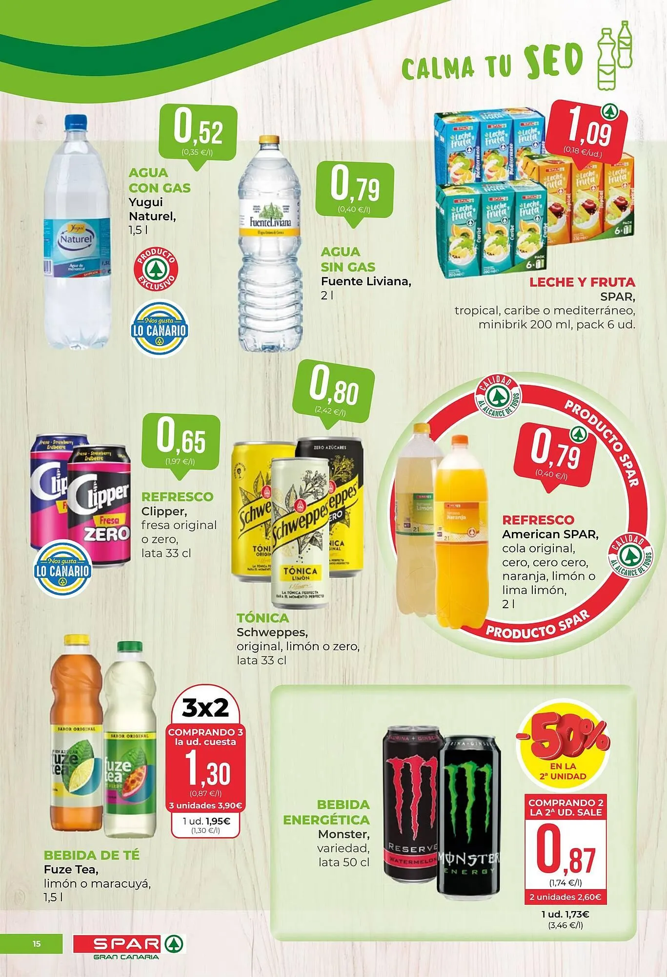 Catálogo de Folleto SPAR Gran Canaria 13 de junio al 26 de junio 2025 - Página 15