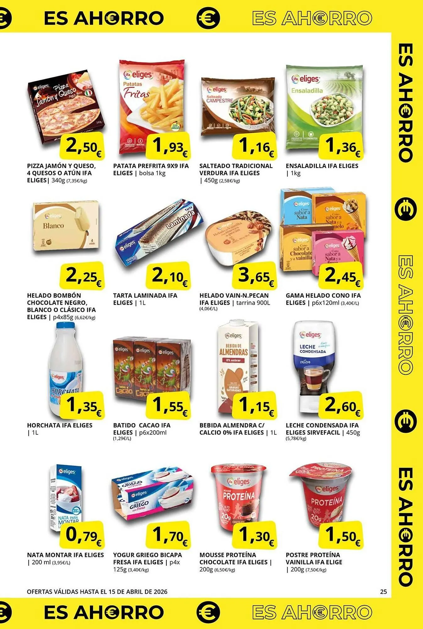 Catálogo de Folleto Supermercados MAS 27 de marzo al 29 de abril 2026 - Página 25