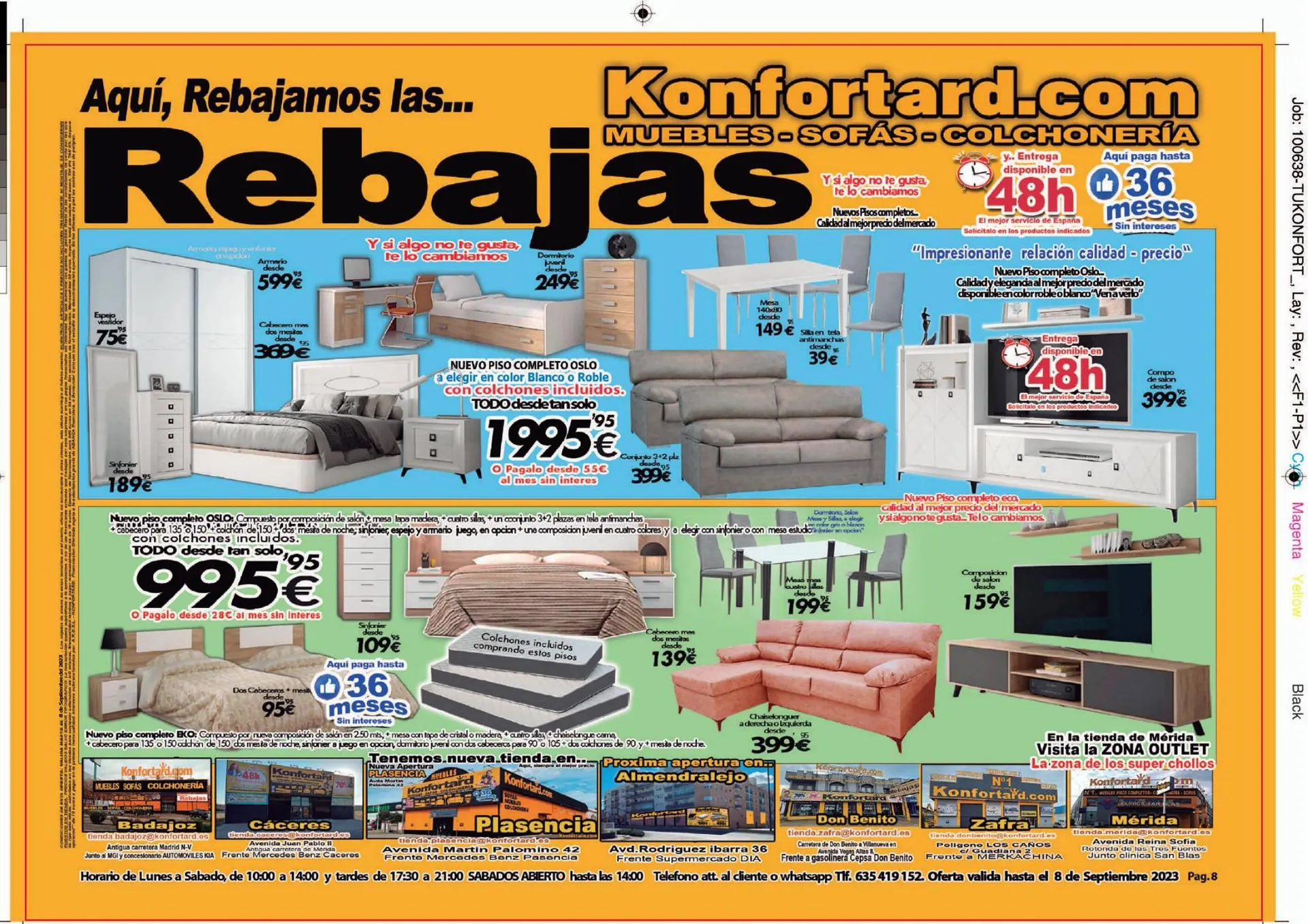 Catálogo de Folleto Konfortard 8 de agosto al 8 de septiembre 2023 - Página 8