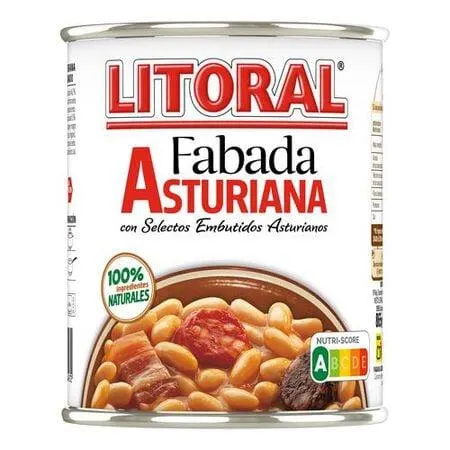 Fabada asturiana con selectos embutidos Litoral 850g