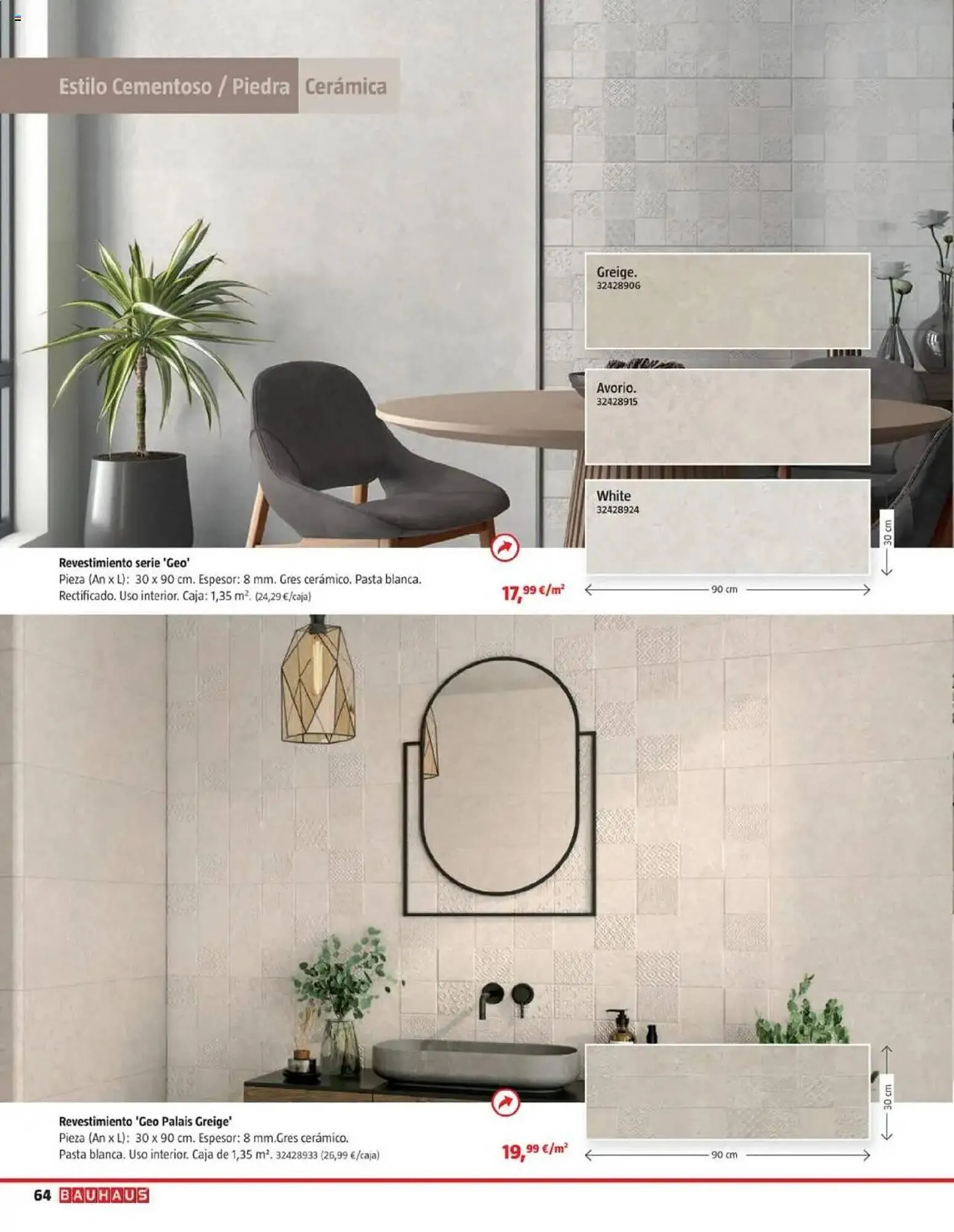Catálogo de Folleto Bauhaus 28 de mayo al 31 de julio 2025 - Página 64