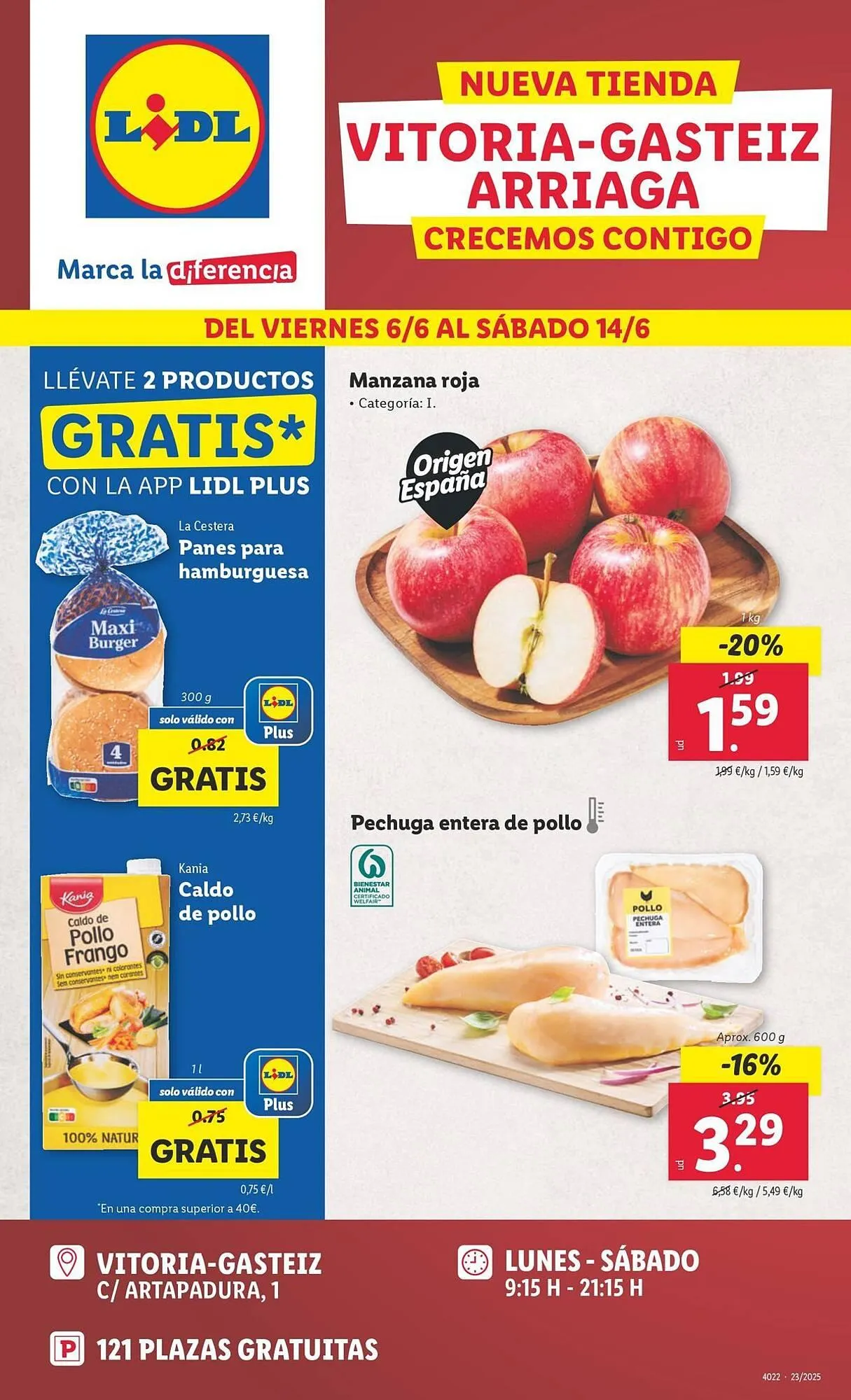 Catálogo de Folleto Lidl 6 de junio al 14 de junio 2025 - Página 1