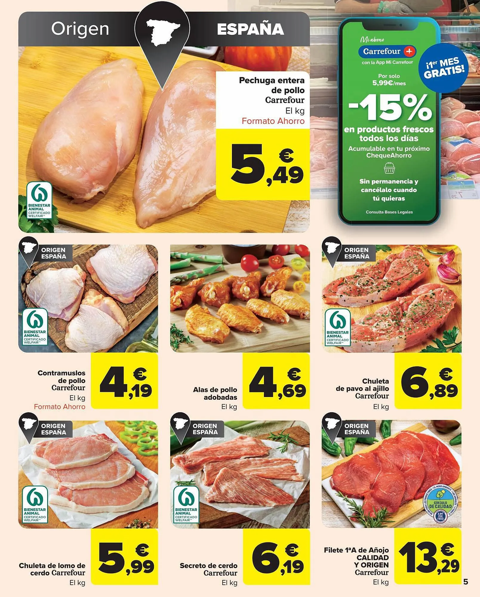 Catálogo de Folleto Carrefour 11 de julio al 26 de julio 2023 - Página 5