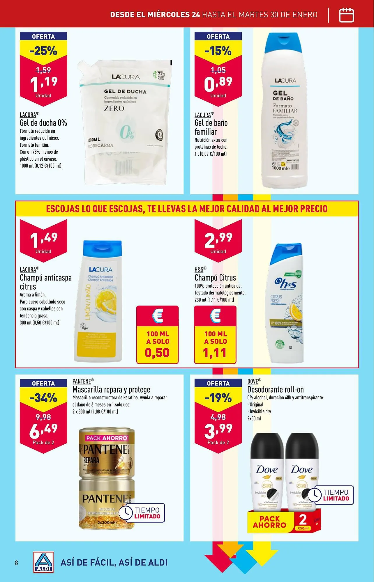 Catálogo de Folleto ALDI 24 de enero al 30 de enero 2024 - Página 8