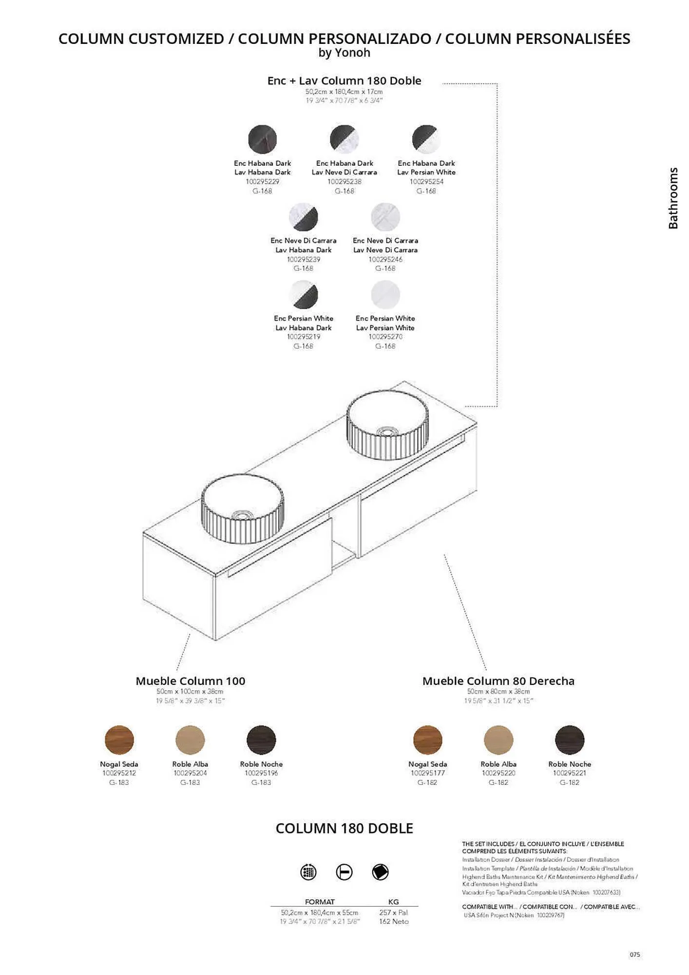 Catálogo de Folleto Porcelanosa 31 de marzo al 8 de febrero 2024 - Página 82