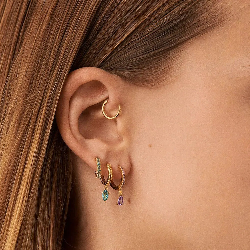 Piercing criolla RADIOSA - Lila