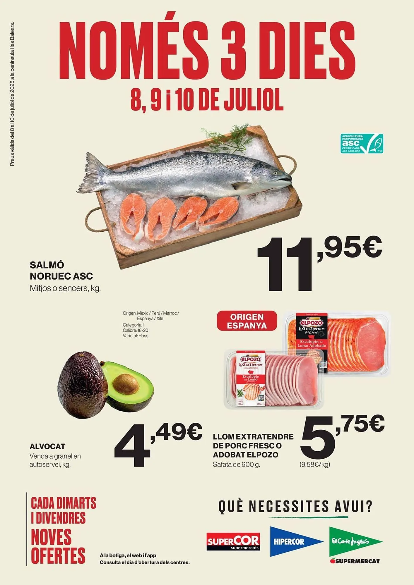 Catálogo de Folleto El Corte Inglés 8 de julio al 10 de julio 2025 - Página 1