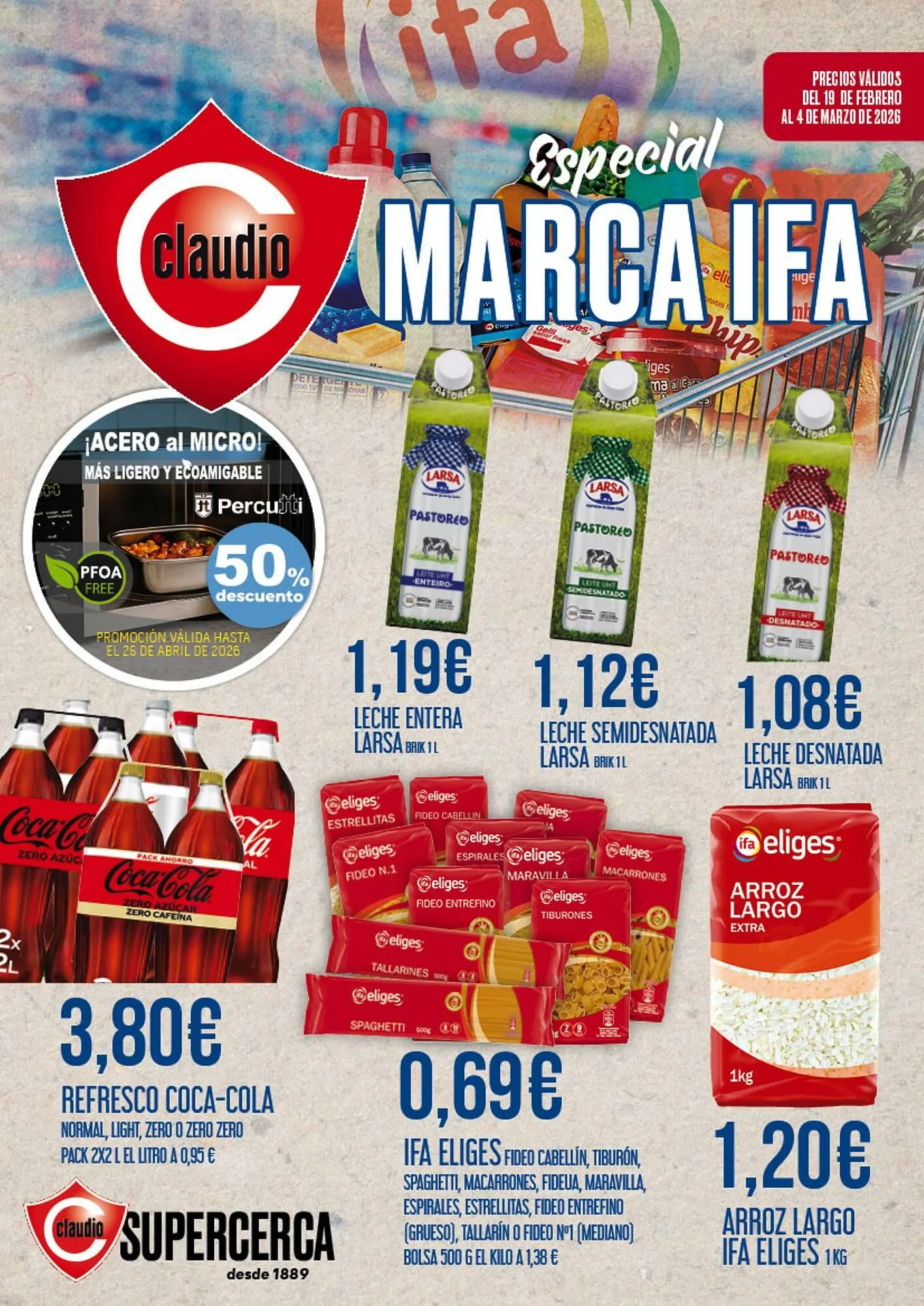 Catálogo de Folleto Claudio 19 de febrero al 4 de marzo 2026 - Página 1