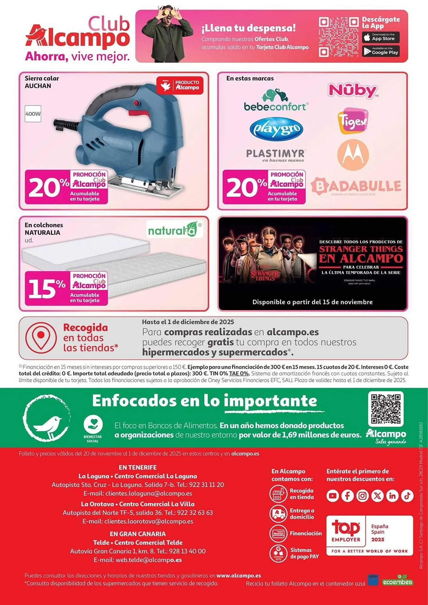 Catálogo de Folleto Alcampo 20 de noviembre al 1 de diciembre 2025 - Página 20