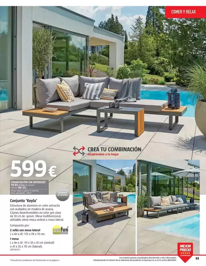 Catálogo de VERANO. Jardín, terraza, balcón.  26 de marzo al 20 de abril 2025 - Página 55