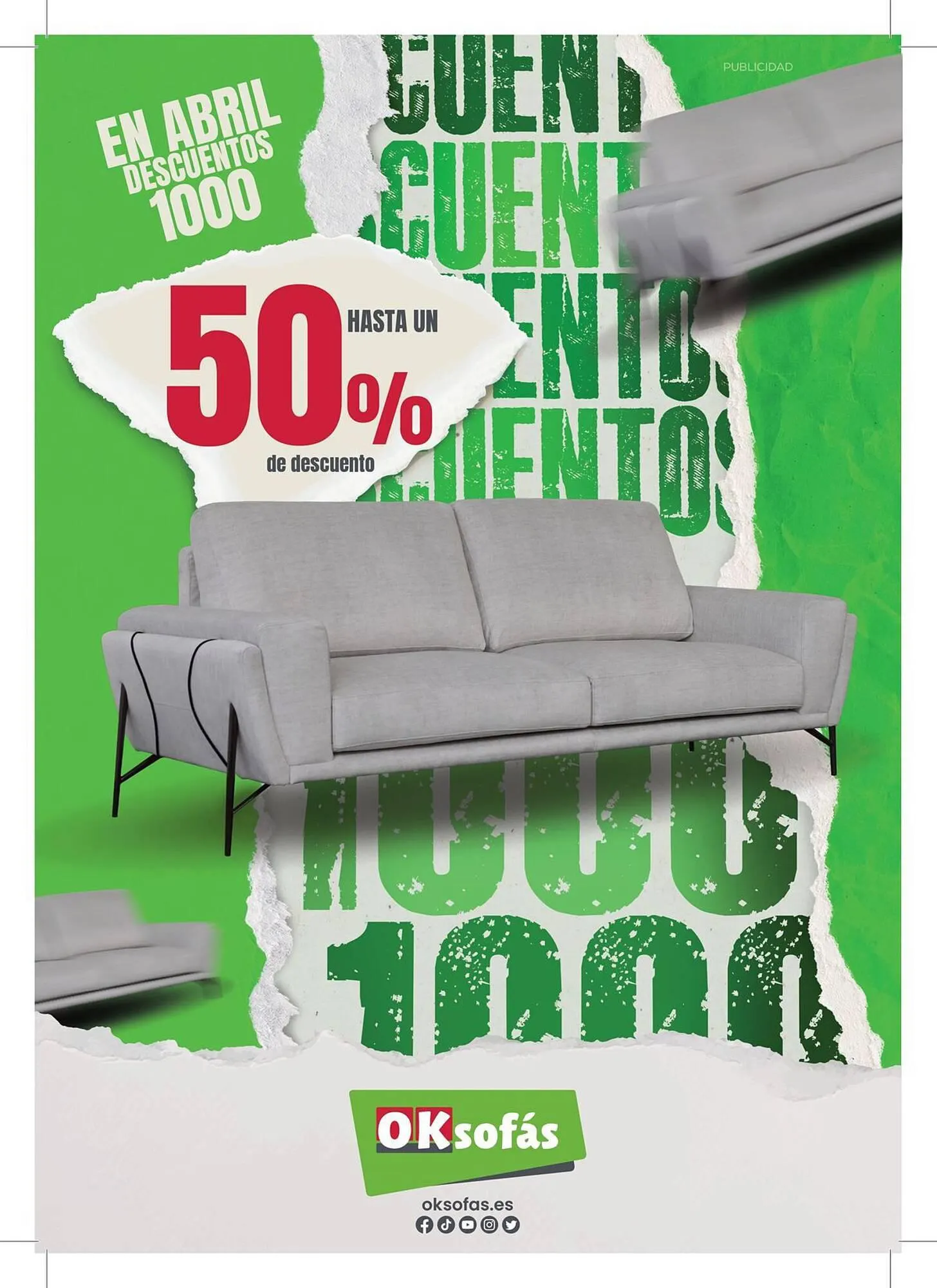 Catálogo de Folleto OKSofas 2 de abril al 30 de abril 2024 - Página