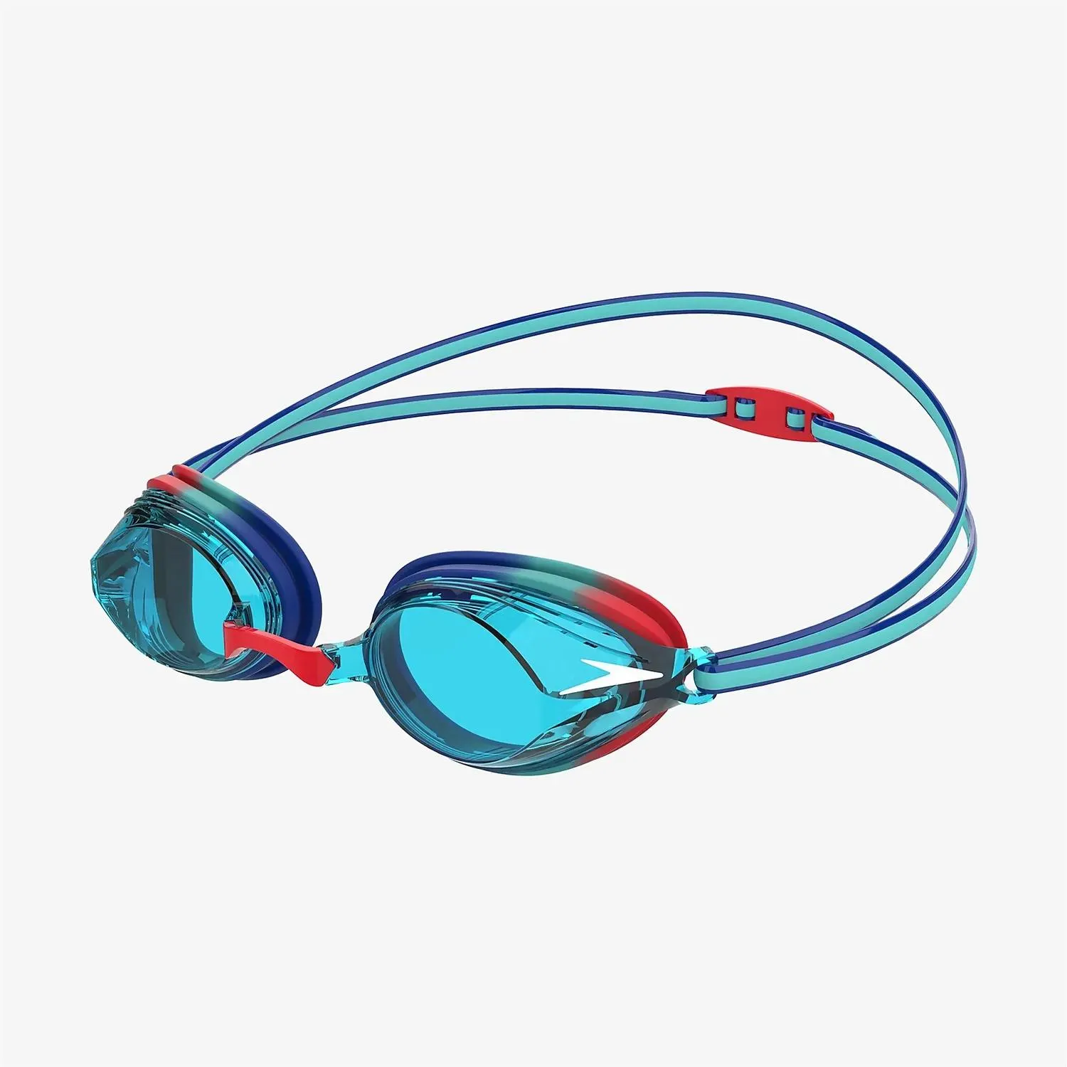 Gafas de natación para niños Vengeance, azul/rojo