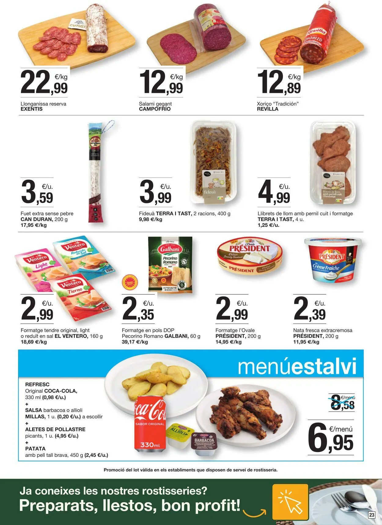 Catálogo de Bonpreu Oferta actual 11 de abril al 25 de abril 2025 - Página 23