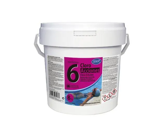 Cloro 6 acciones Tamar 8 Kg