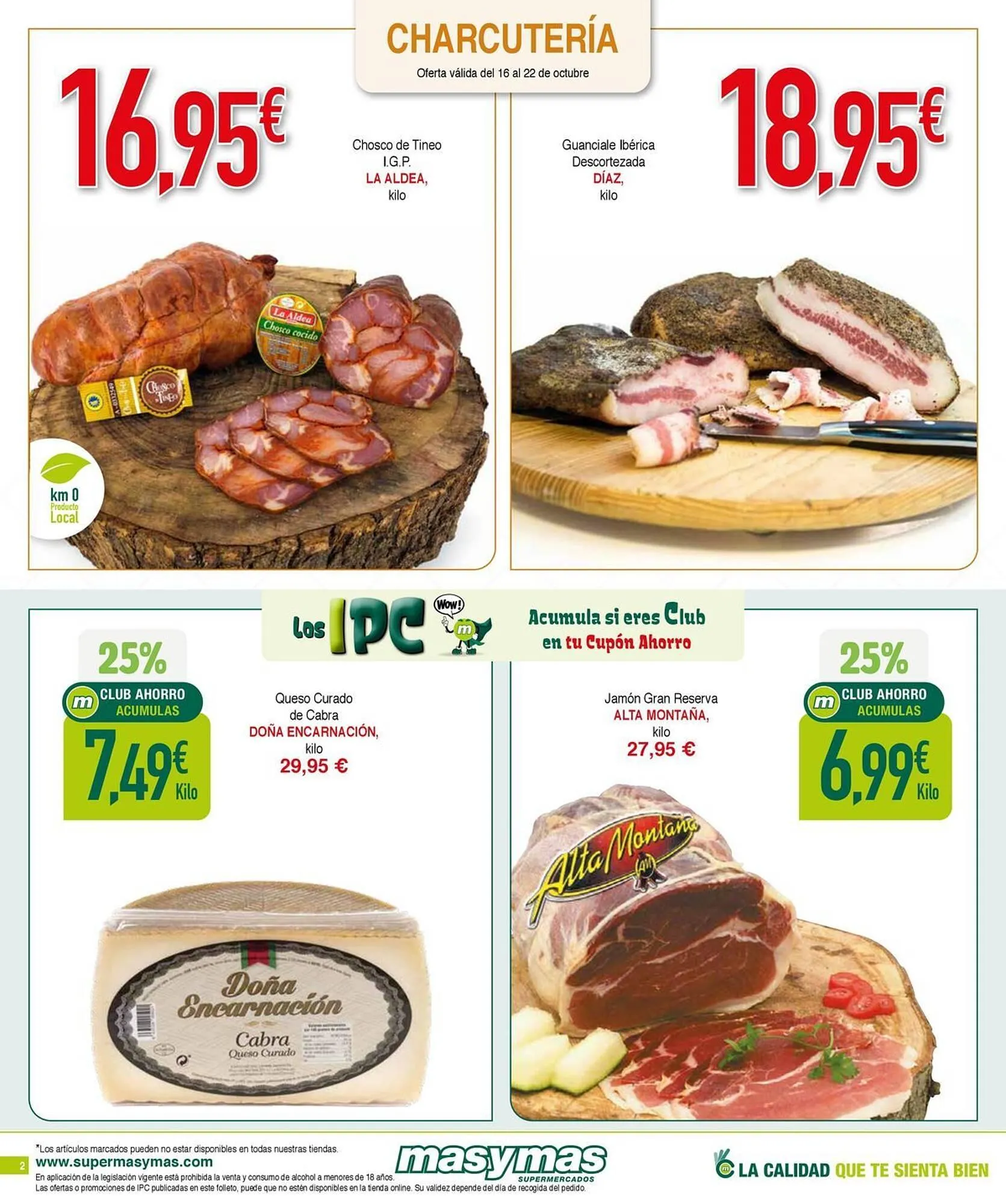 Catálogo de Folleto Masymas 16 de octubre al 22 de octubre 2025 - Página 2