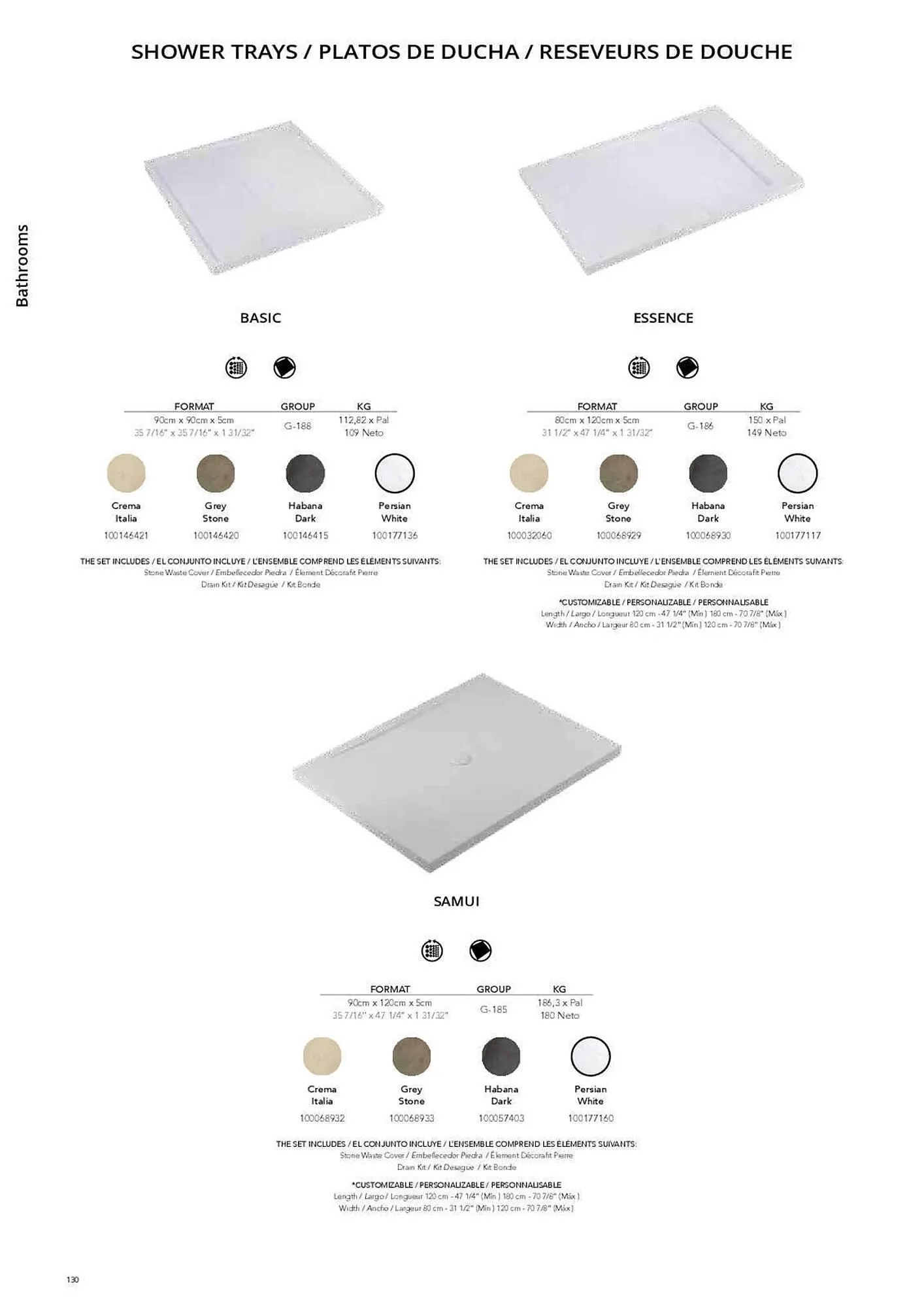 Catálogo de Folleto Porcelanosa 31 de marzo al 8 de febrero 2024 - Página 137