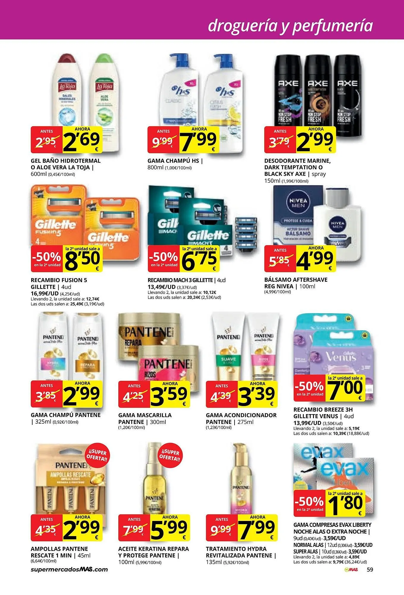 Catálogo de Folleto Supermercados MAS 3 de marzo al 26 de marzo 2026 - Página 59
