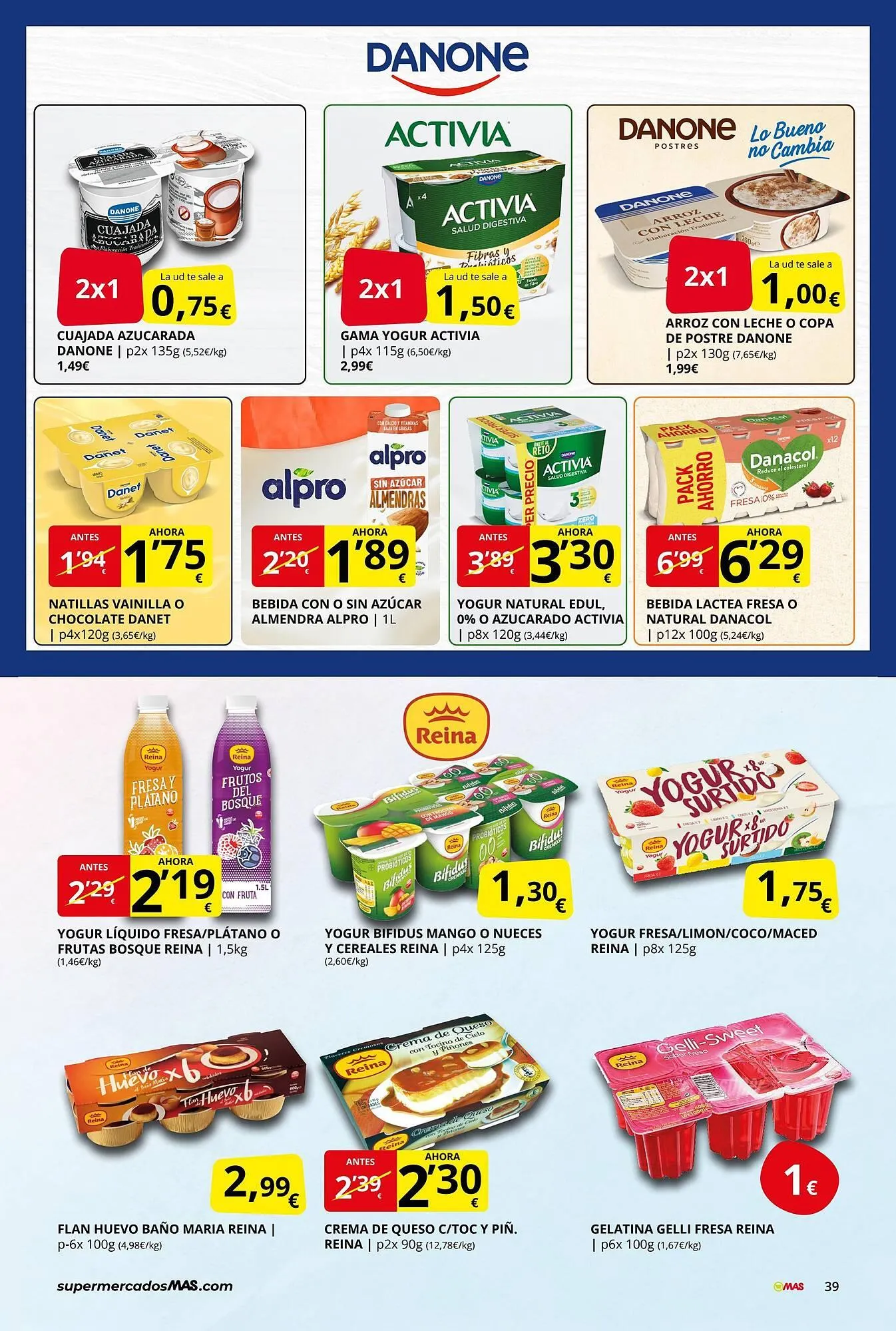 Catálogo de Folleto Supermercados MAS 30 de abril al 28 de mayo 2026 - Página 39