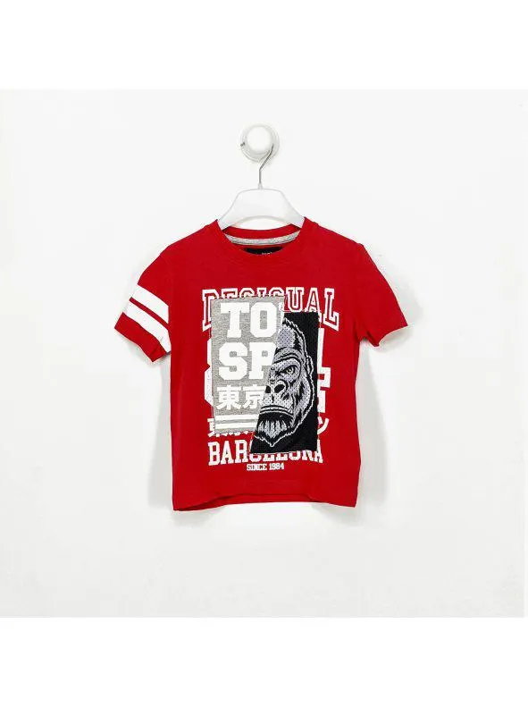 Camiseta de manga corta Desigual