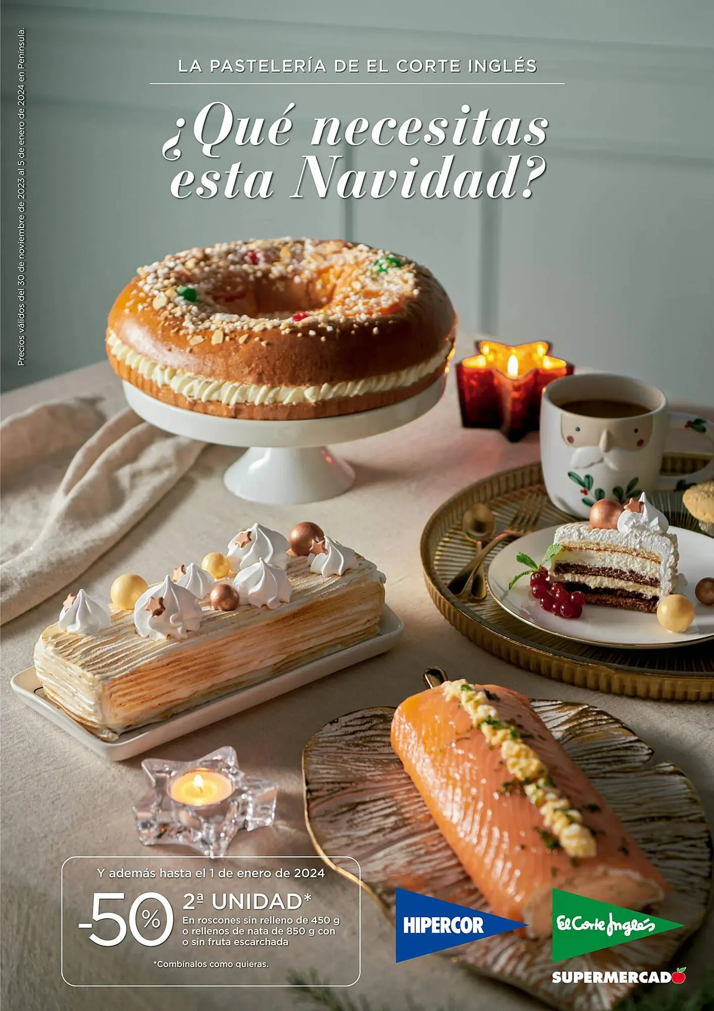 Catálogo de Folleto Hipercor 4 de diciembre al 25 de diciembre 2023 - Página 1