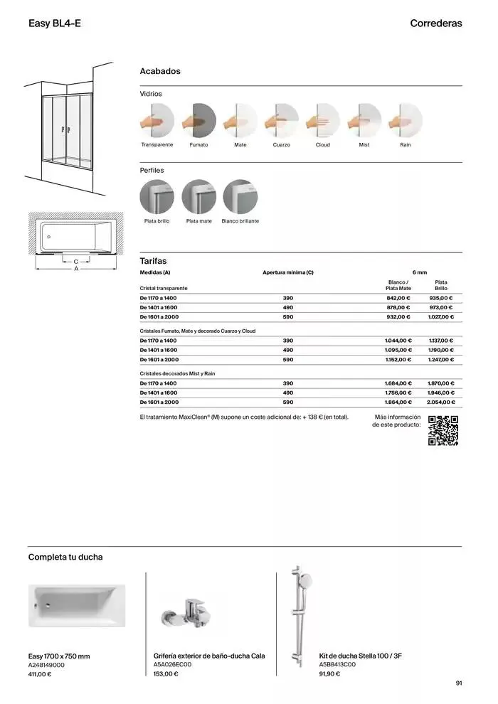 Catálogo de Mamparas de Baño 9 de enero al 31 de diciembre 2025 - Página 93
