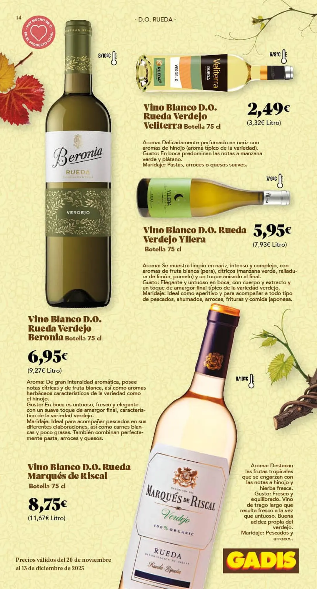 Catálogo de Folleto Gadis 20 de noviembre al 13 de diciembre 2025 - Página 14