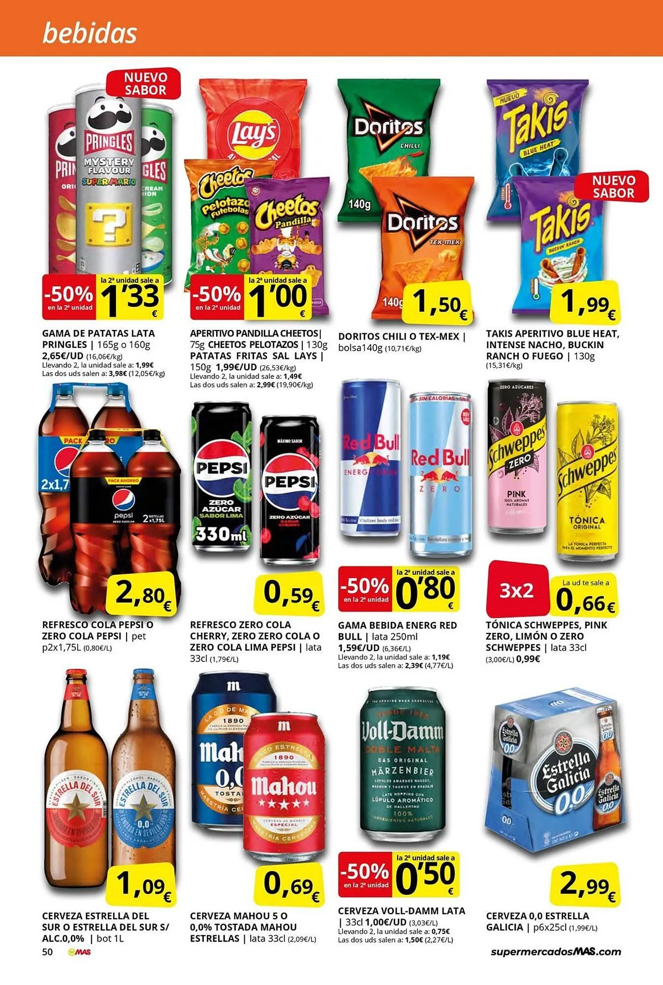 Catálogo de Folleto Supermercados MAS 2 de febrero al 26 de febrero 2026 - Página 50