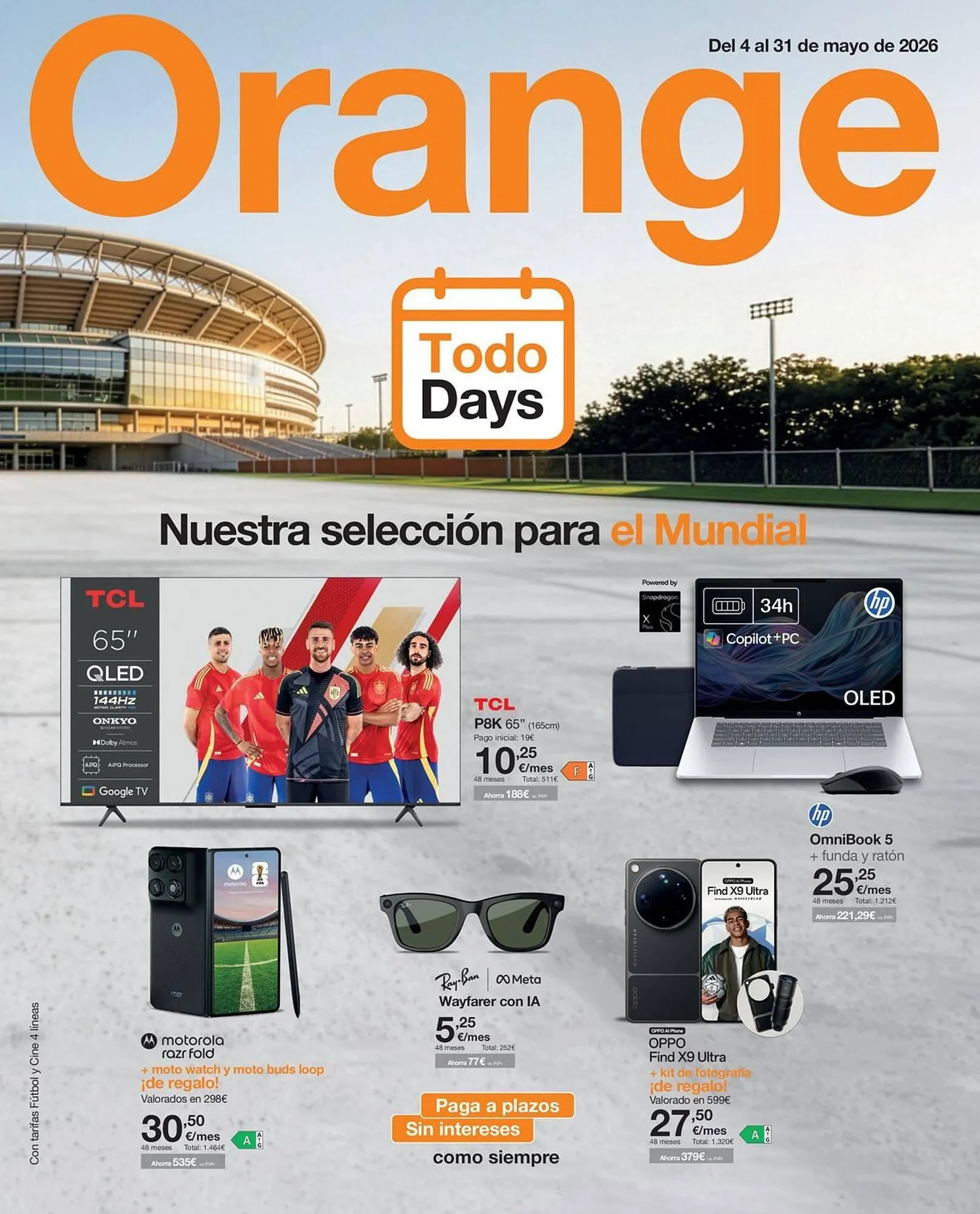 Catálogo de Catálogo Orange 12 de mayo al 31 de mayo 2026 - Página 1