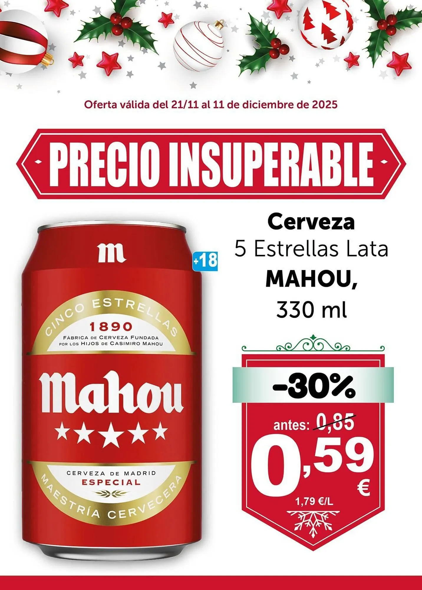 Catálogo de Folleto Masymas 21 de noviembre al 11 de diciembre 2025 - Página 1