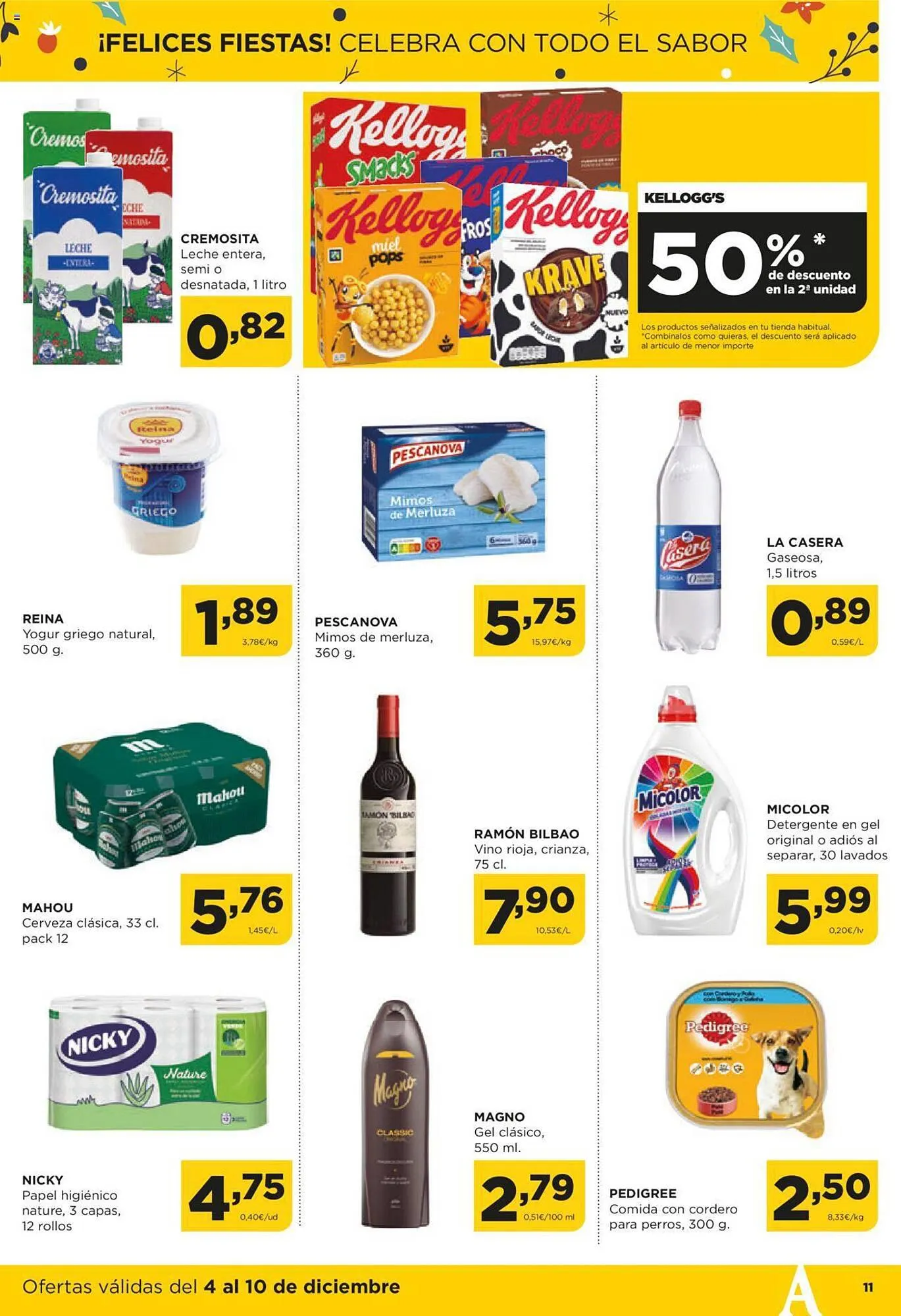 Catálogo de Folleto Alimerka 4 de diciembre al 10 de diciembre 2023 - Página 11