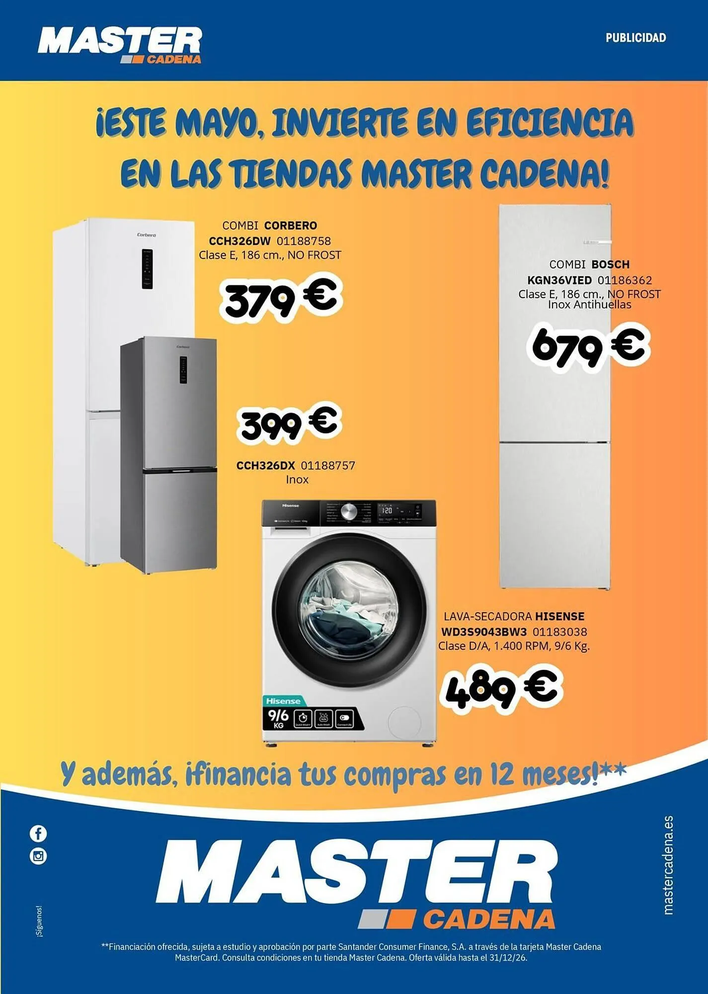 Catálogo de Catálogo Master Cadena 1 de mayo al 31 de mayo 2026 - Página 1