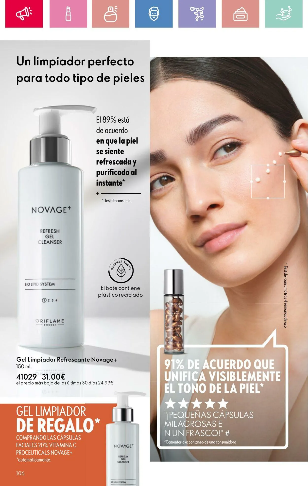Catálogo de Oriflame Oferta actual 9 de marzo al 29 de marzo 2025 - Página 106