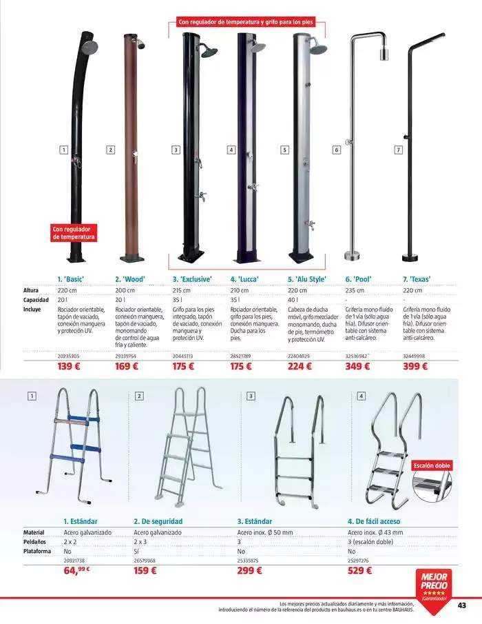 Catálogo de Piscinas, spa, limpieza y Mantenimiento 8 de mayo al 7 de junio 2025 - Página 43