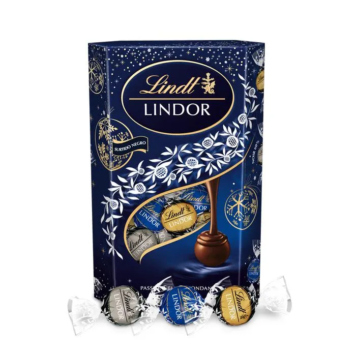Lindor Surtido Altos % de Cacao Cornet 337g - Lindt