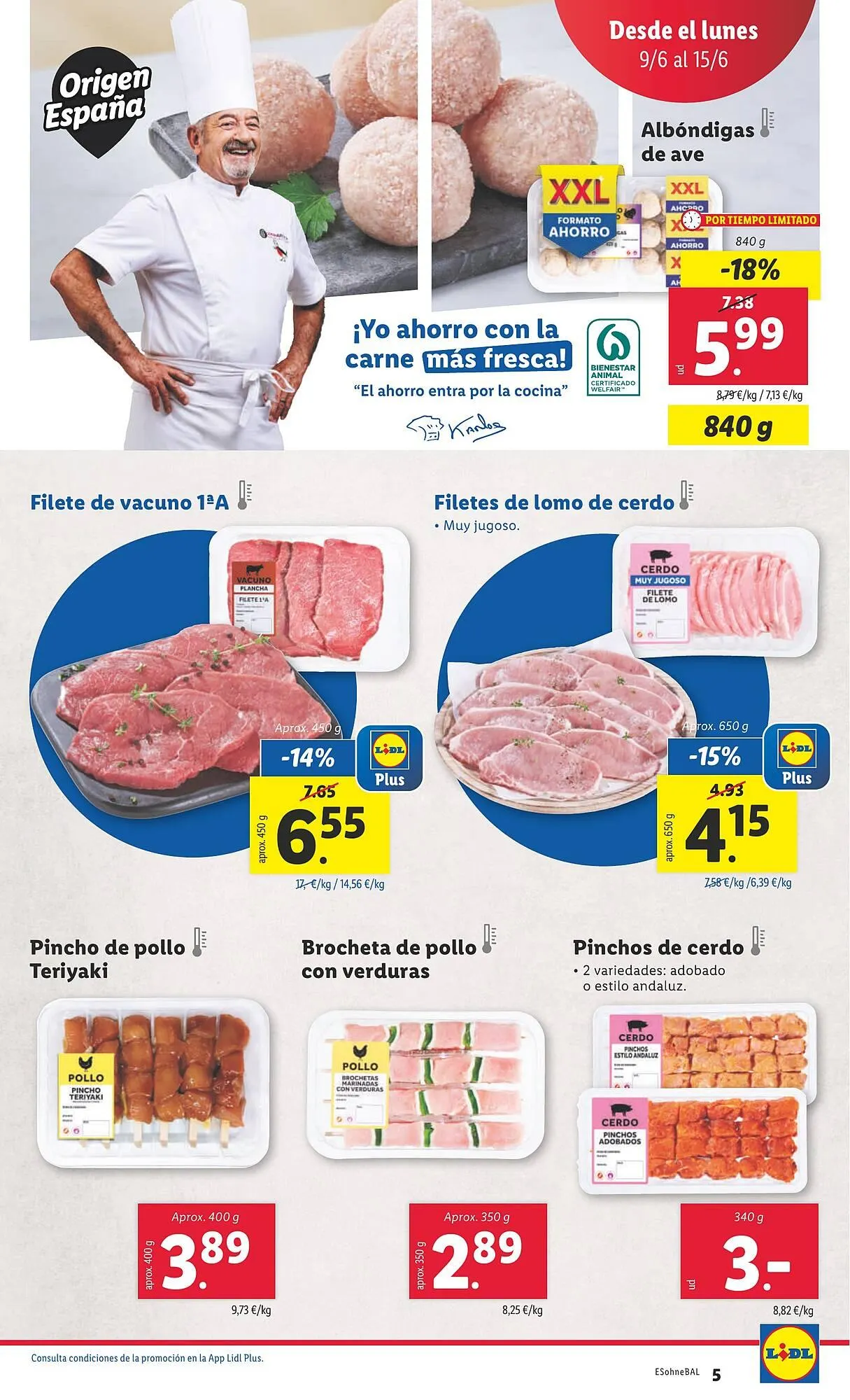 Catálogo de Folleto Lidl 9 de junio al 15 de junio 2025 - Página 5