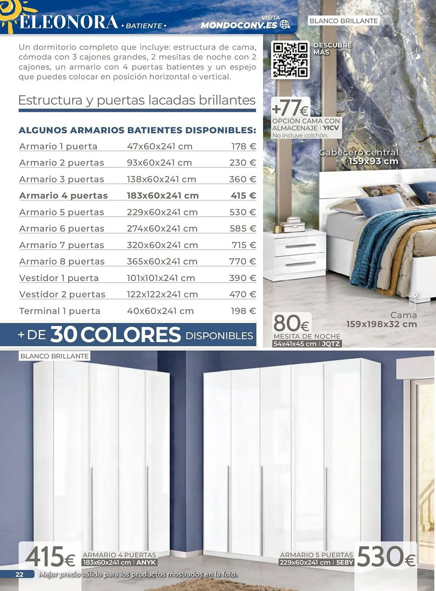 Catálogo de Folleto Mondo Convenienza 3 de junio al 15 de junio 2025 - Página 22