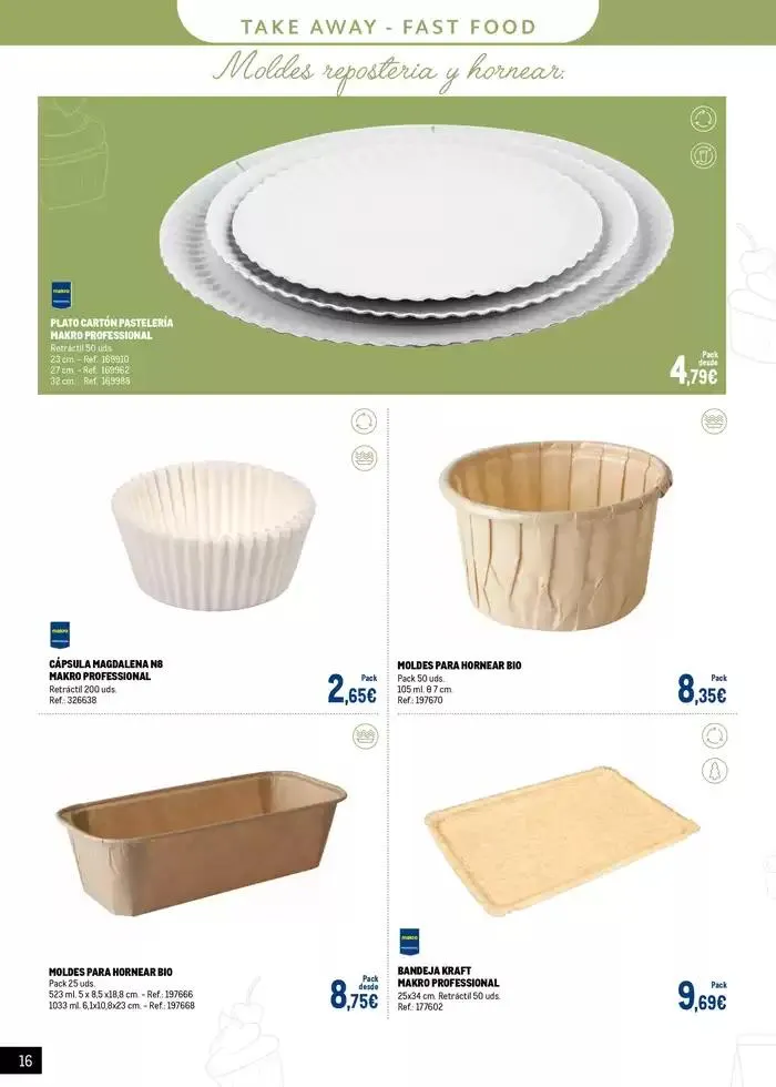 Catálogo de Catalogo Desechables Take Away Centro 20 de mayo al 1 de junio 2025 - Página 16