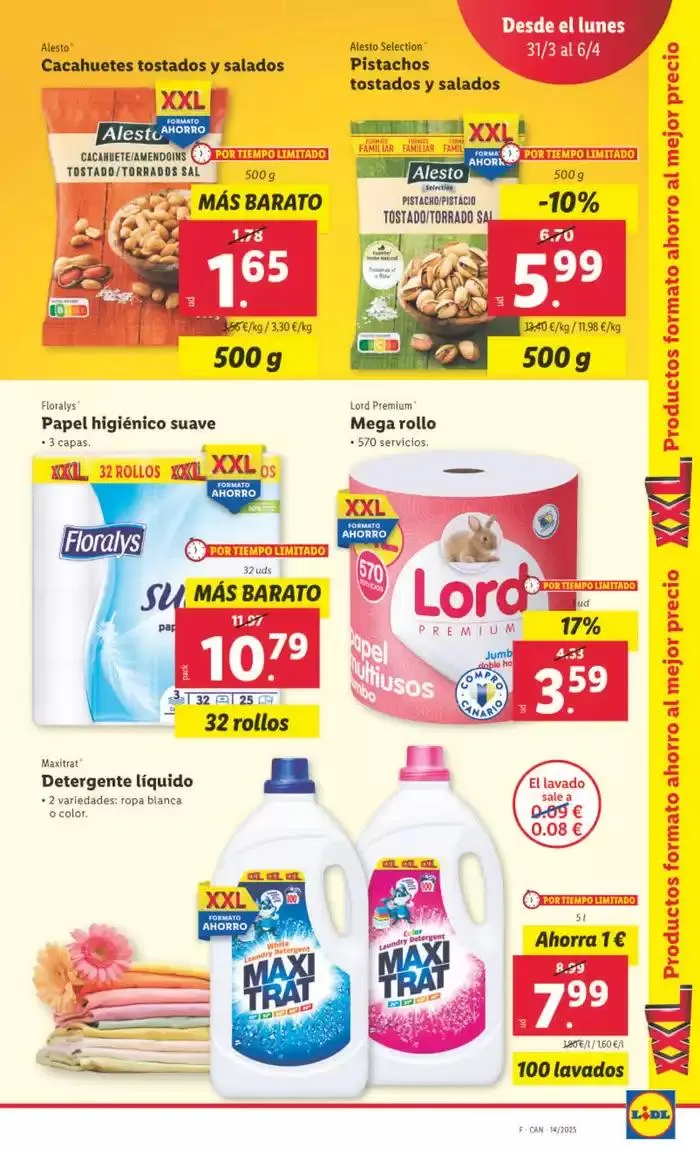 Catálogo de № 1 PRECIO - Ofertas válidas del 31/03 al 06/04 31 de marzo al 6 de abril 2025 - Página 13