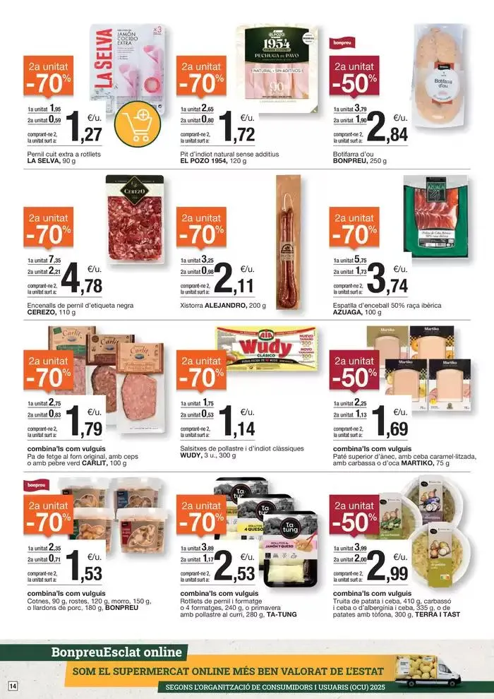 Catálogo de Fullet d'ofertes quinzenals 21 de febrero al 3 de marzo 2025 - Página 14