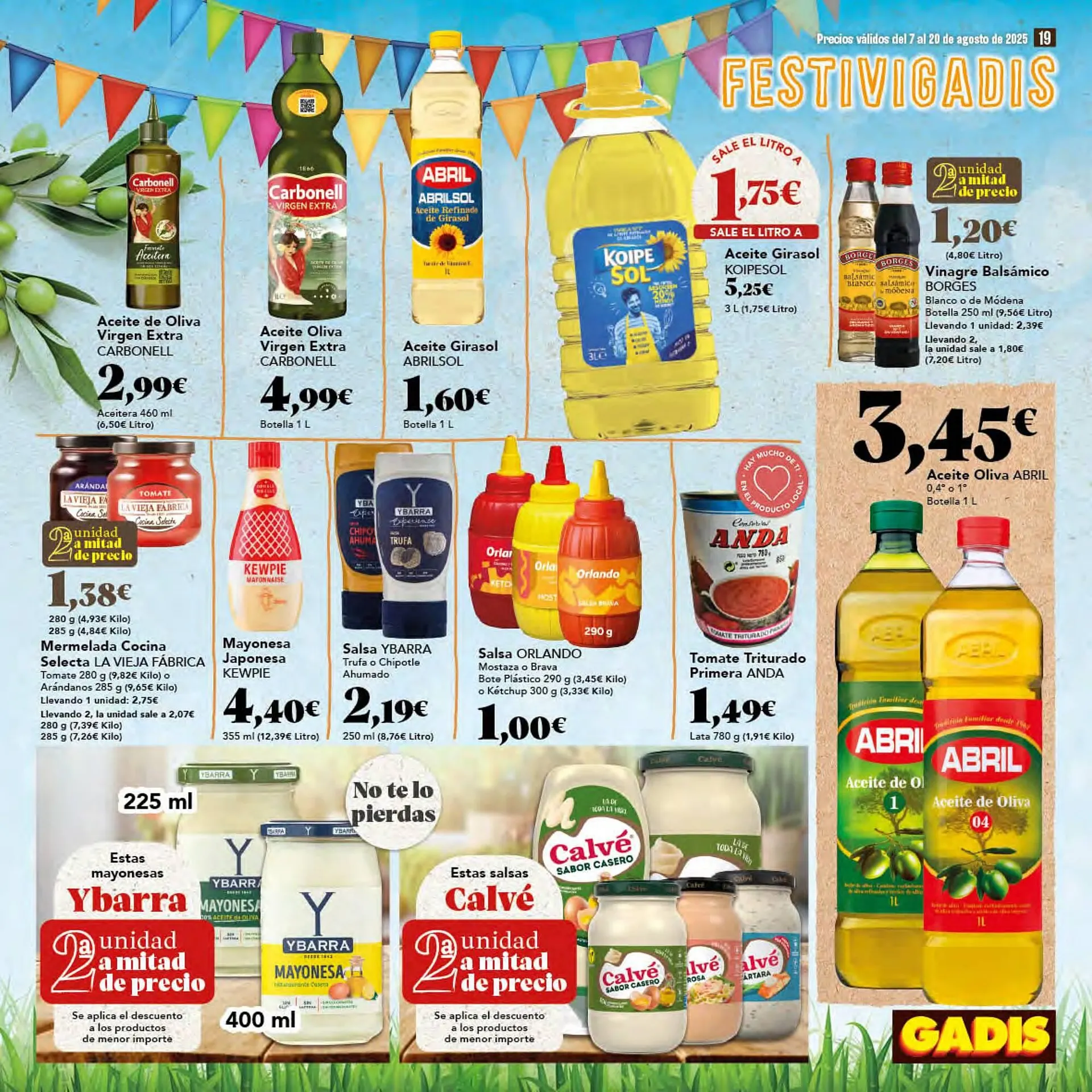 Catálogo de Folleto Gadis 7 de agosto al 21 de agosto 2025 - Página 19