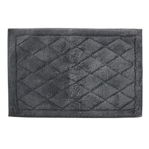 Portia bath mat 90x60 cm. dark grey