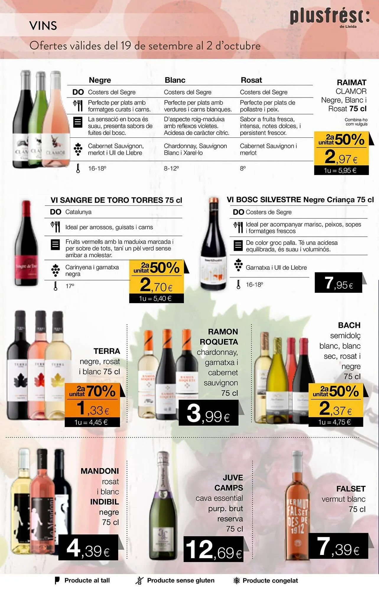 Catálogo de Folleto Plusfresc 20 de septiembre al 2 de octubre 2023 - Página 18