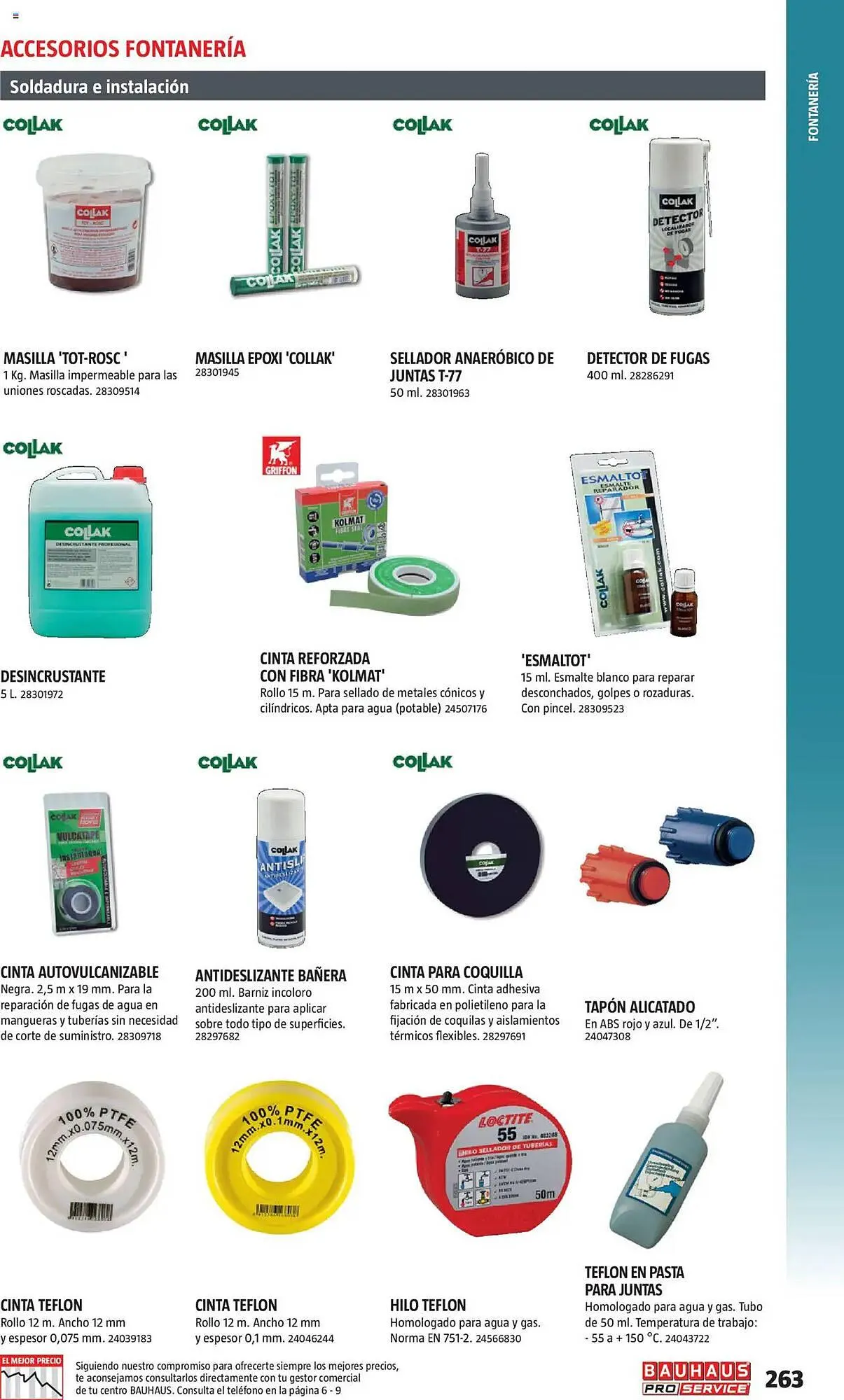 Catálogo de Folleto Bauhaus 24 de febrero al 31 de diciembre 2025 - Página 263